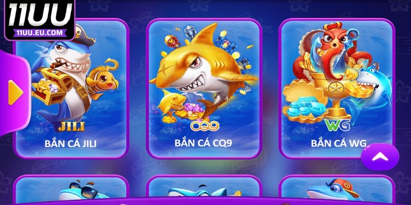 Bắn cá 11UU còn hấp dẫn người chơi với các giá trị vượt trội 