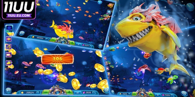 Hướng dẫn cách tham gia game bắn cá xèng 11UU 
