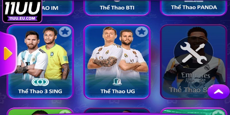 Thể thao 3 Sing 11UU là một trong những chuyên mục nổi bật