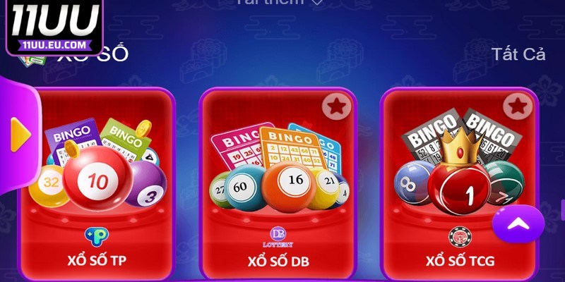Xổ số TCG 11UU đang là siêu phẩm vô cùng hấp dẫn dành cho anh em